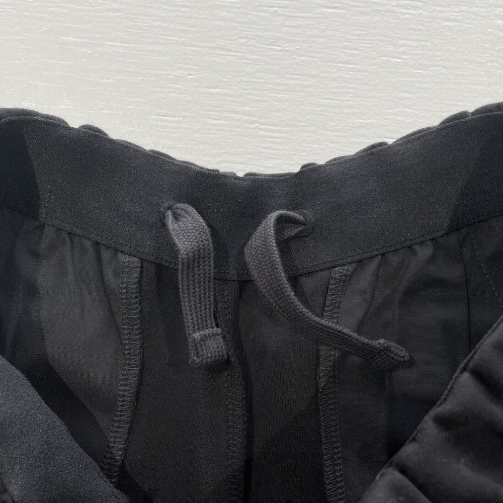New Everlane The Dream Pant Elastic Waist Tapered Leg Knit Pants Black Size XS - Picture 11 of 16
